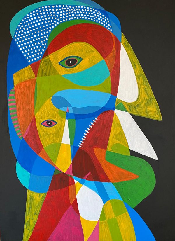 Personaje-100x150cm-Enrique Pichardo