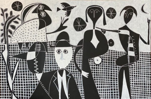El elegido obra del artista plástico Enrique Pichardo