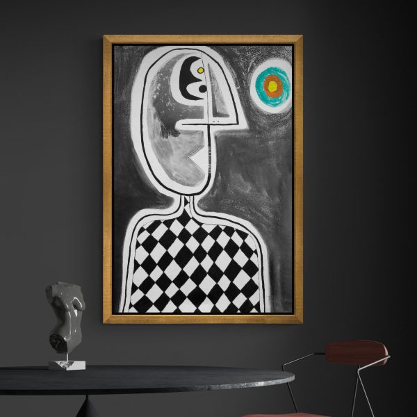 53078-Arlequín y sol-80x120cm-Enrique Pichardo-Mockup