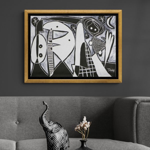 53083-personajes en blanco y negro-70x50cm-Mockup- Pichardo