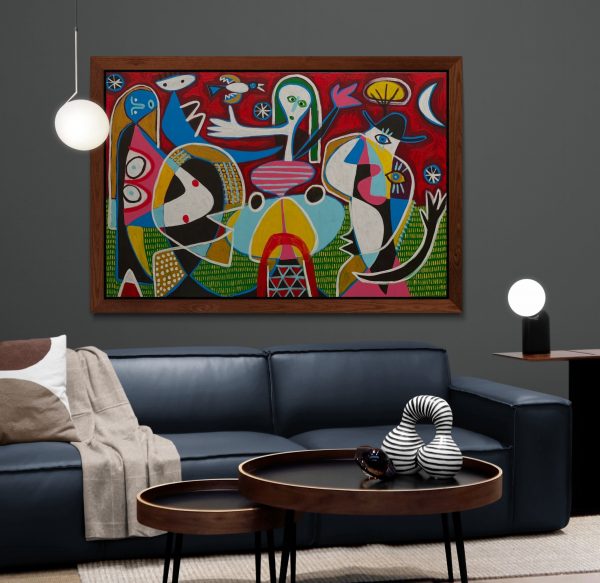 El predicador-150x100cm-Enrique Pichardo-Mockup