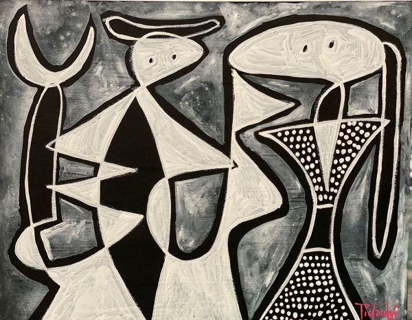 obra en blanco y negro de enrique pichardo