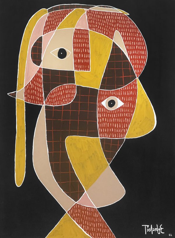 Retrato en ocres-150x110x130cm-Enrique-Pichardo