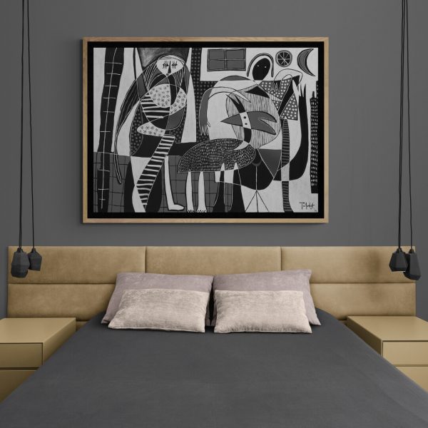 53396-Pareja-con-mascota-150x110cm--Pichardo-SHR-