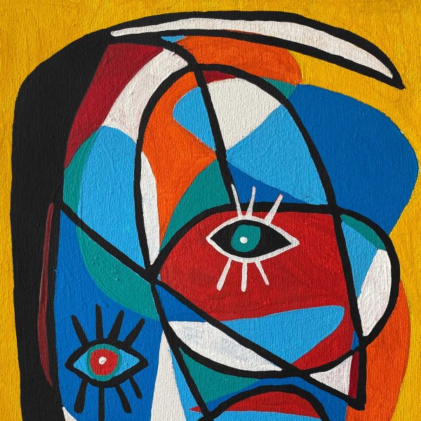 53408-Retrato fondo amarillo 30x40cm-Pichardo-D1