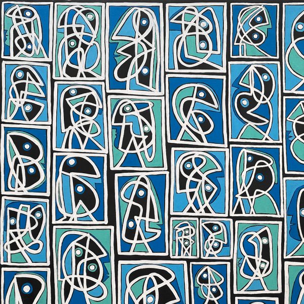 Mosaico en azules - Imagen 2