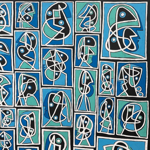 Mosaico en azules - Imagen 3