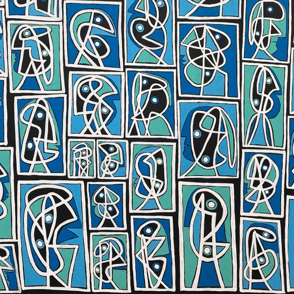 Mosaico en azules - Imagen 4