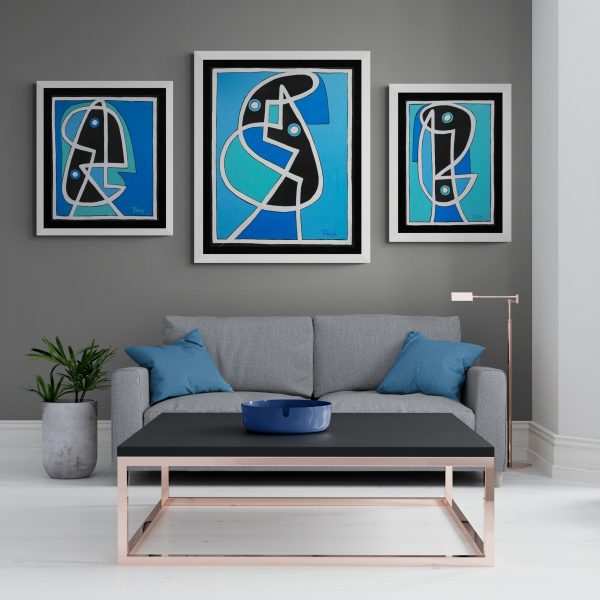 Retrato en azul - Imagen 5