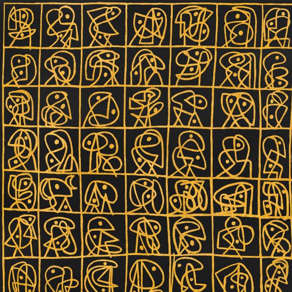 Signos Oro en fondo negro - Imagen 2