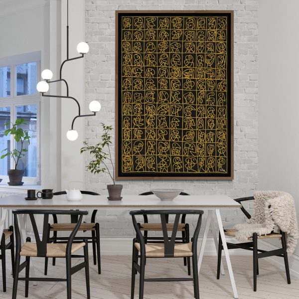 53428-Signos-Oro-en-fondo-negro-122x180cm-Pichardo SHR
