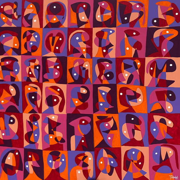 Mosaico rojo - Imagen 4