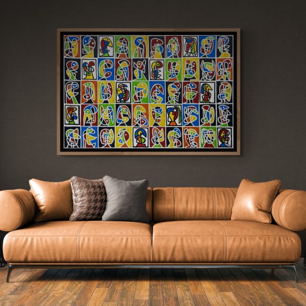 Mosaico en fondo negro - Imagen 5