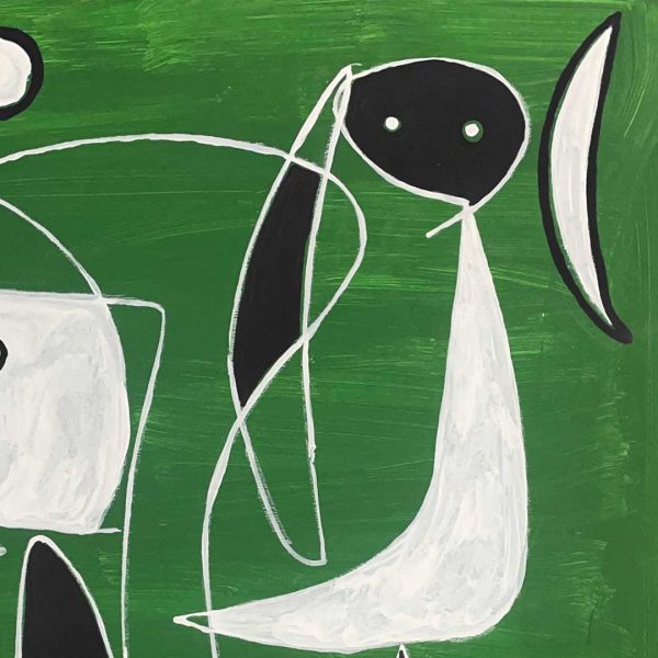 Personajes en fondo verde - Imagen 4