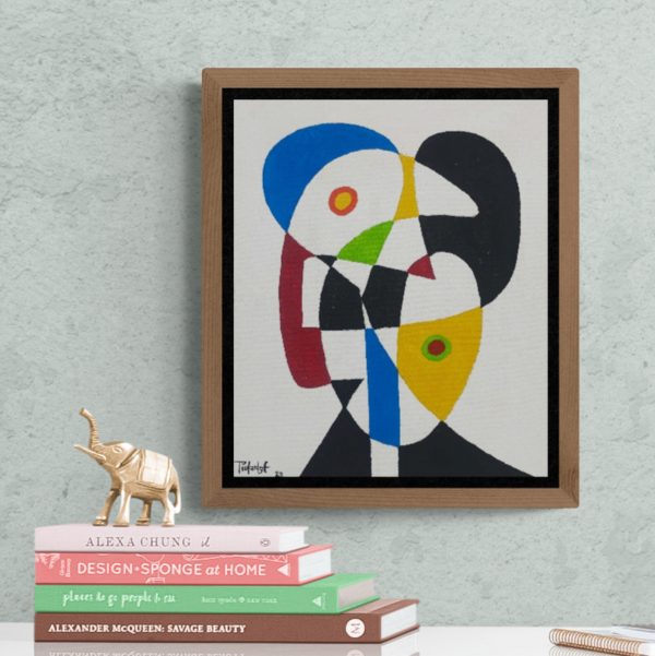 Retrato de colores con blanco - Imagen 3