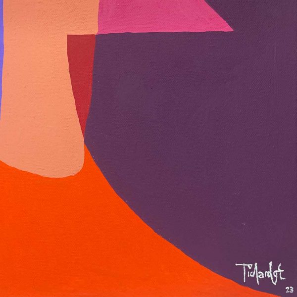 Retrato en fondo morado - Imagen 4