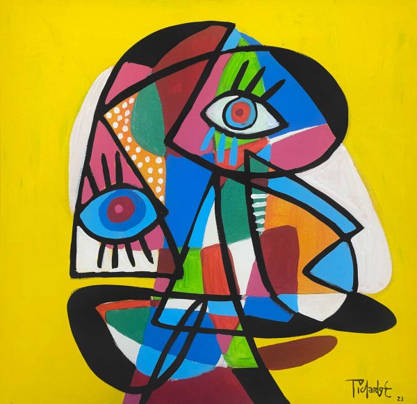 Retrato en yellow