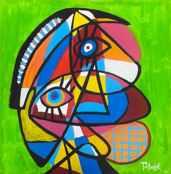 Retrato en verde