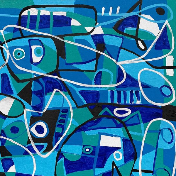 Improvisación en azul II - Imagen 5