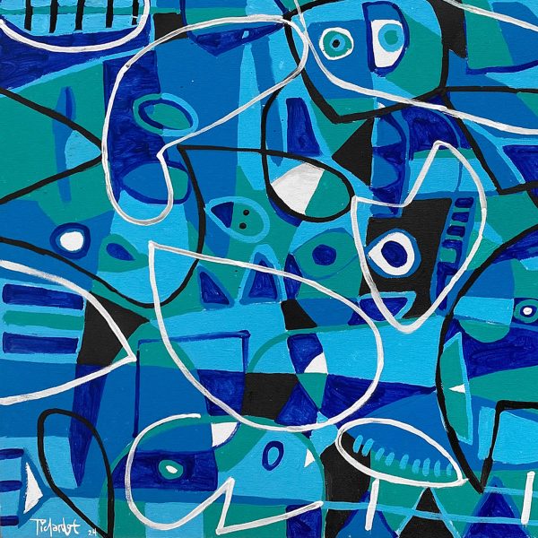 Improvisación en azul II - Imagen 4
