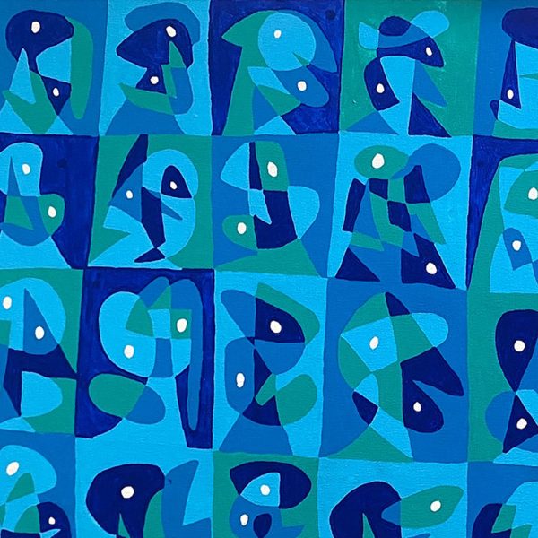 Mosaico en azules - Imagen 5
