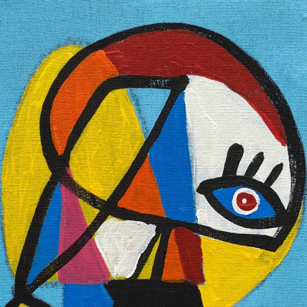 Personaje de colores en fondo acua - Imagen 3