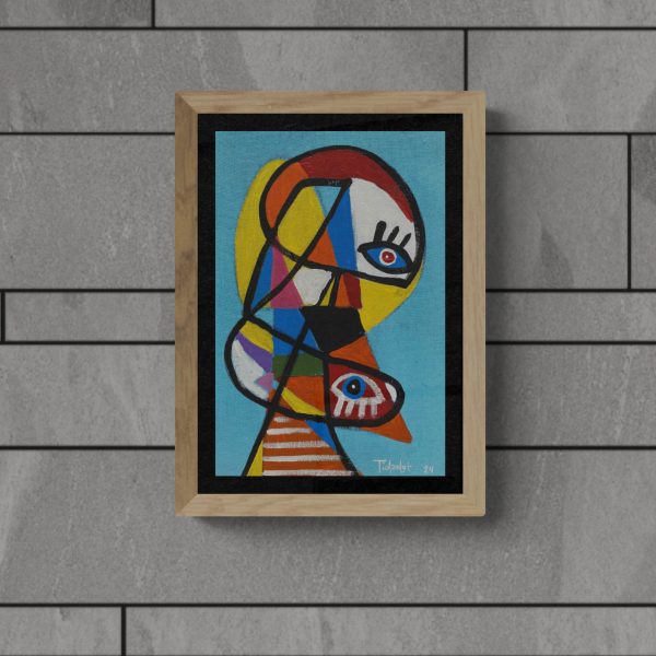 Personaje de colores en fondo acua - Imagen 2