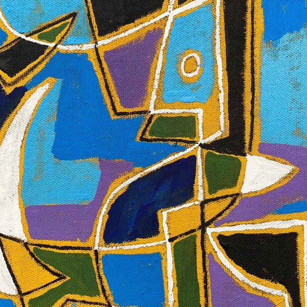 Personaje contorno amarillo de colores - Imagen 4